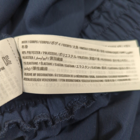 Abercrombie & Fitch Traveler Jumpsuit In Navy S Convertible Straps In Back - Picture 7 of 16